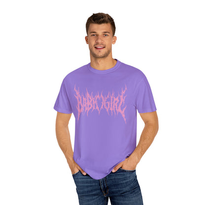 Baby Girl shirt Heart Metal Funny T-shirt for men or women