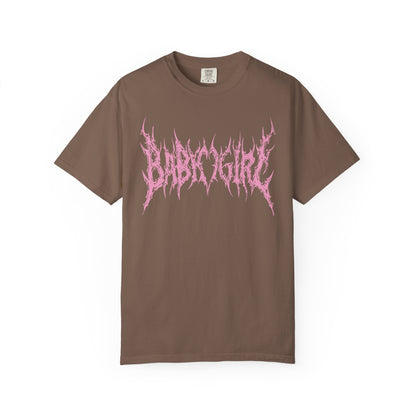 Baby Girl shirt Heart Metal Funny T-shirt for men or women
