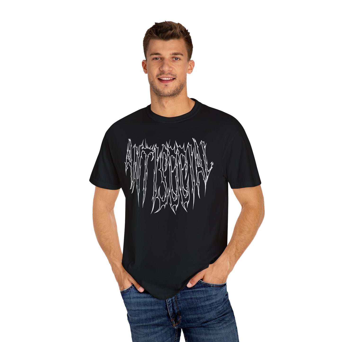 Anti Social shirt Metal Funny T-shirt for men or women