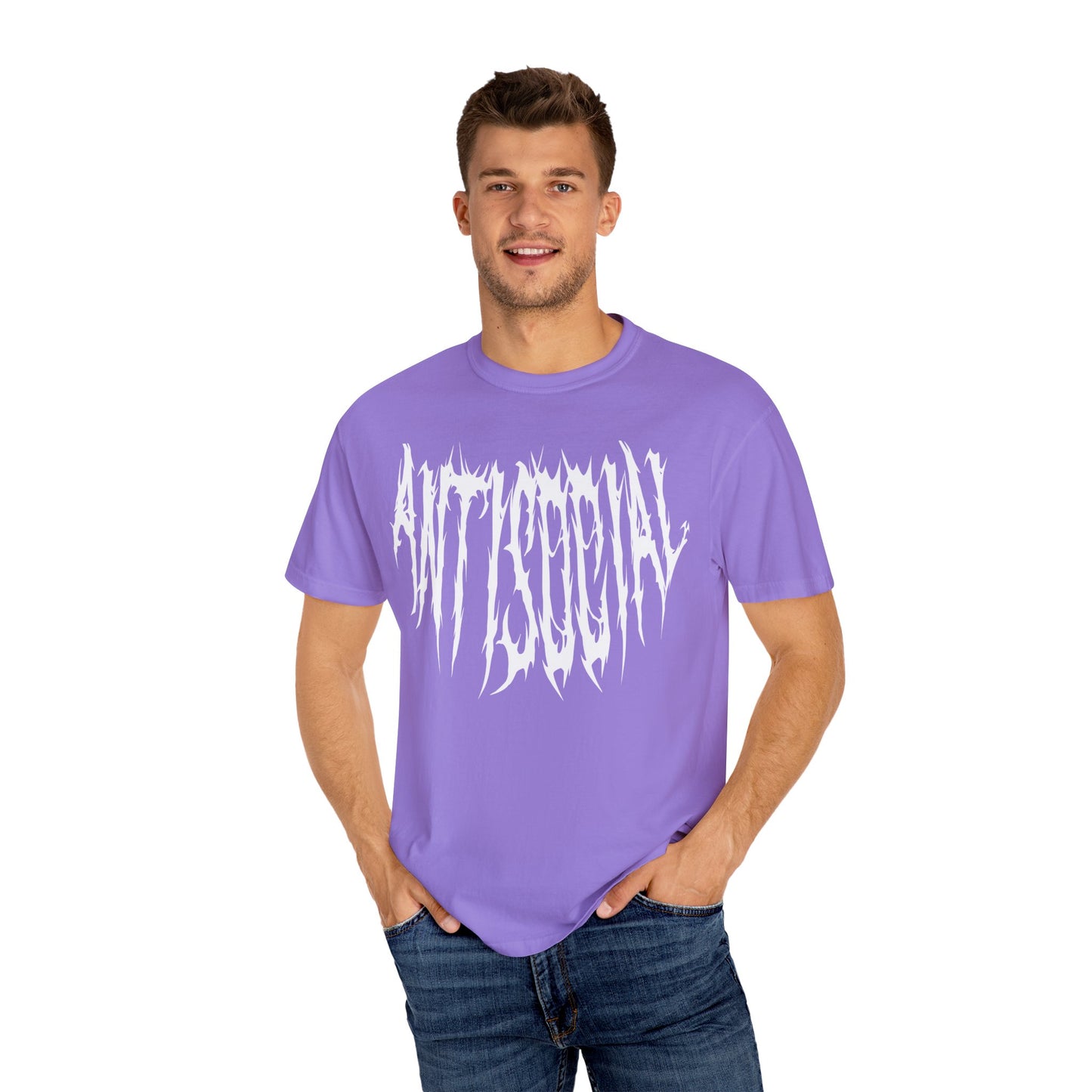 Anti Social shirt Metal T-shirt for men or women
