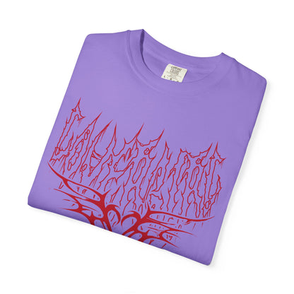 Lover Girl shirt Heart Metal Red Funny T-shirt for men or women