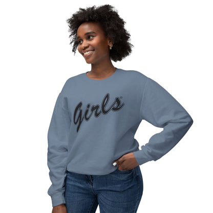 Girls Sweatshirt Comfy Unisex Lightweight Crewneck Sweater