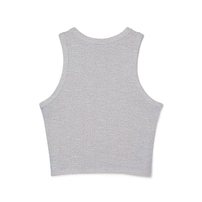 Anti Social Outline Classic Women's Racer Tank Top
