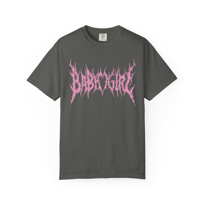 Baby Girl shirt Heart Metal Funny T-shirt for men or women
