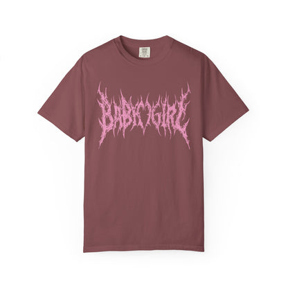 Baby Girl shirt Heart Metal Funny T-shirt for men or women