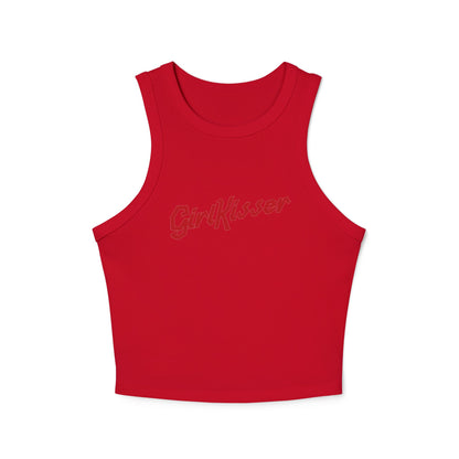 Girl Kisser Women's Racer Tank Top