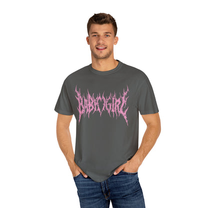 Baby Girl shirt Heart Metal Funny T-shirt for men or women