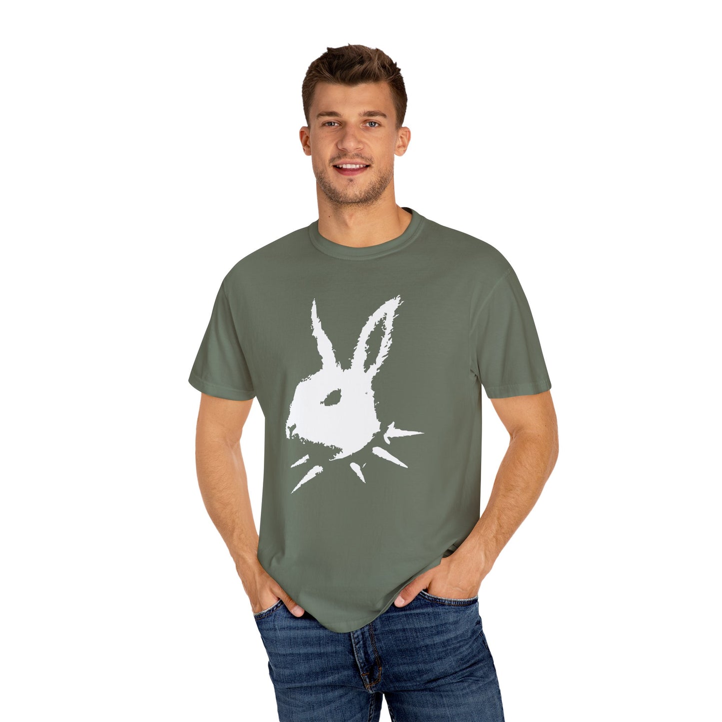 Punk Bunny shirt Funny Gym T-shirt for men or women