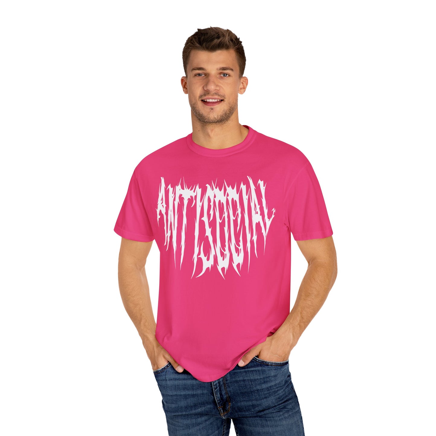 Anti Social shirt Metal T-shirt for men or women