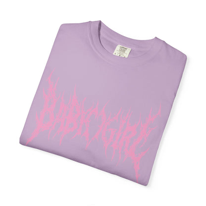 Baby Girl shirt Heart Metal Funny T-shirt for men or women