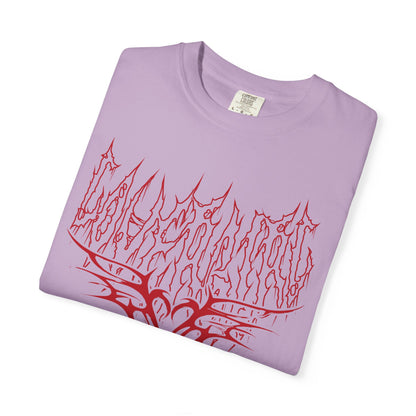 Lover Girl shirt Heart Metal Red Funny T-shirt for men or women