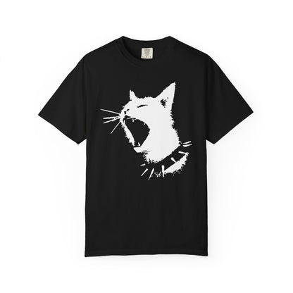 Punk Cat shirt Funny Gym T-shirt for men or women