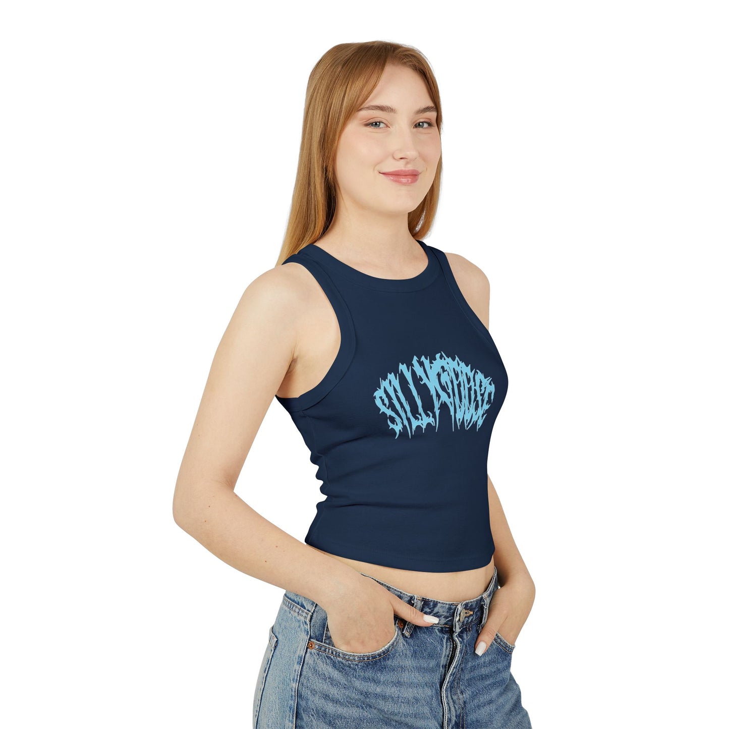 Silly Goose Racer Tank Top Y2k