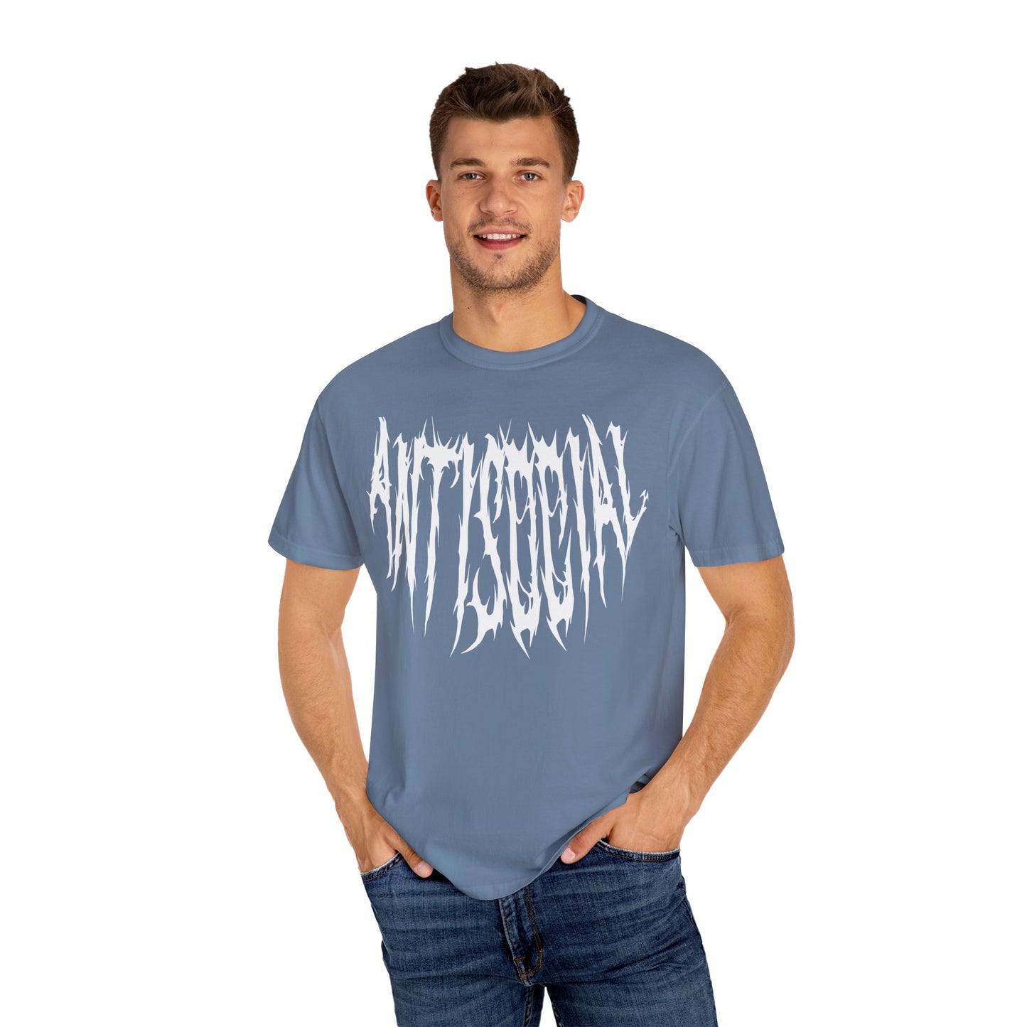 Anti Social shirt Metal T-shirt for men or women