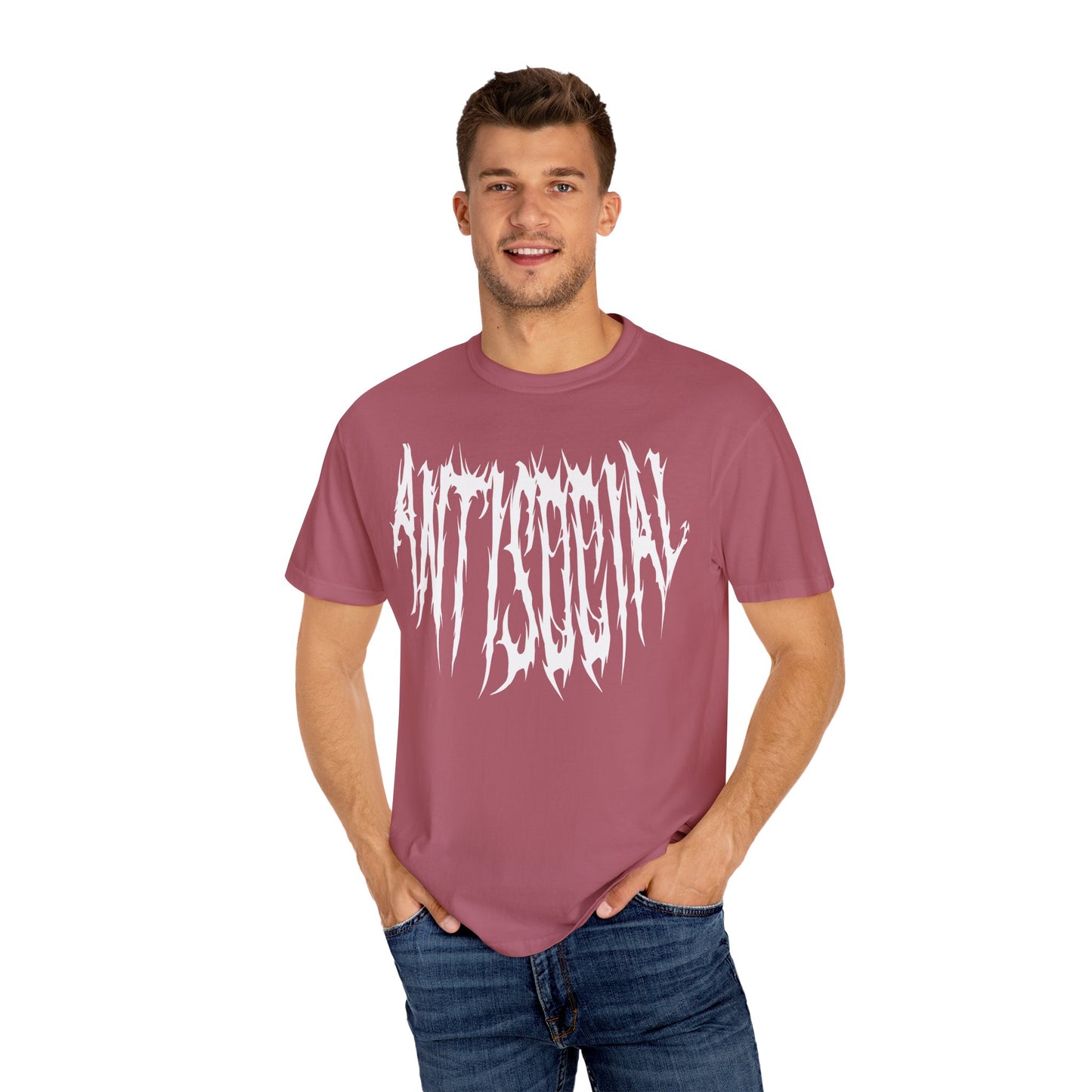 Anti Social shirt Metal T-shirt for men or women