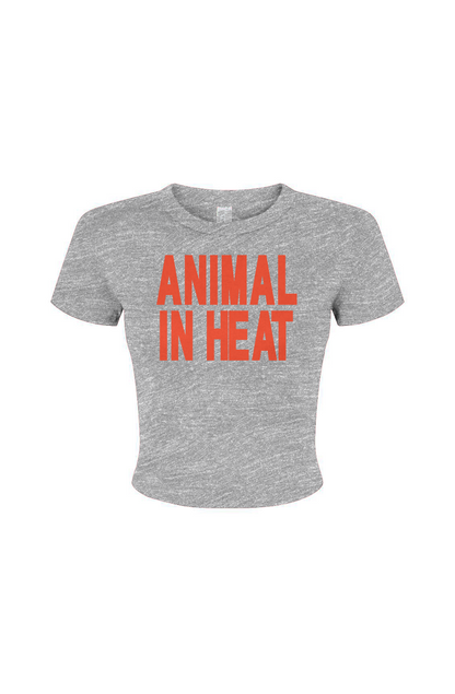Animal in Heat Women's Micro Rib Baby Tee