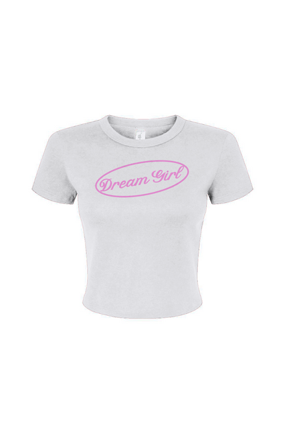 Dream girl pink Women's Micro Rib Baby Tee