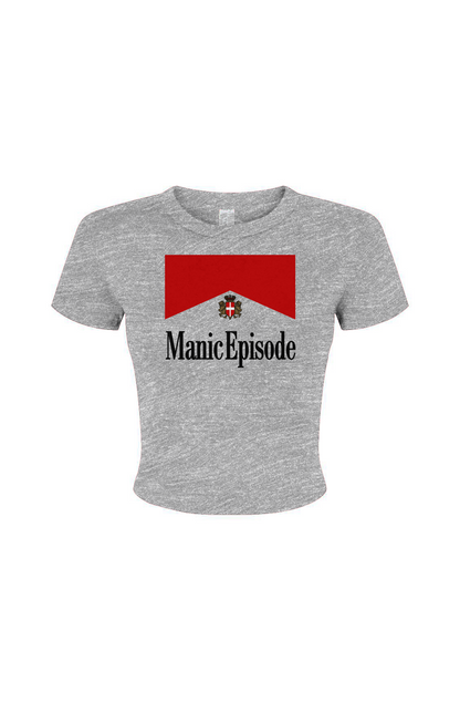 Manic Episode Women's Micro Rib Baby Tee
