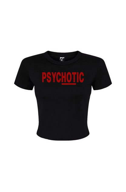 Psychotic Hot Women's Micro Rib Baby Tee