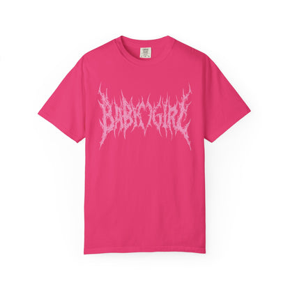 Baby Girl shirt Heart Metal Funny T-shirt for men or women