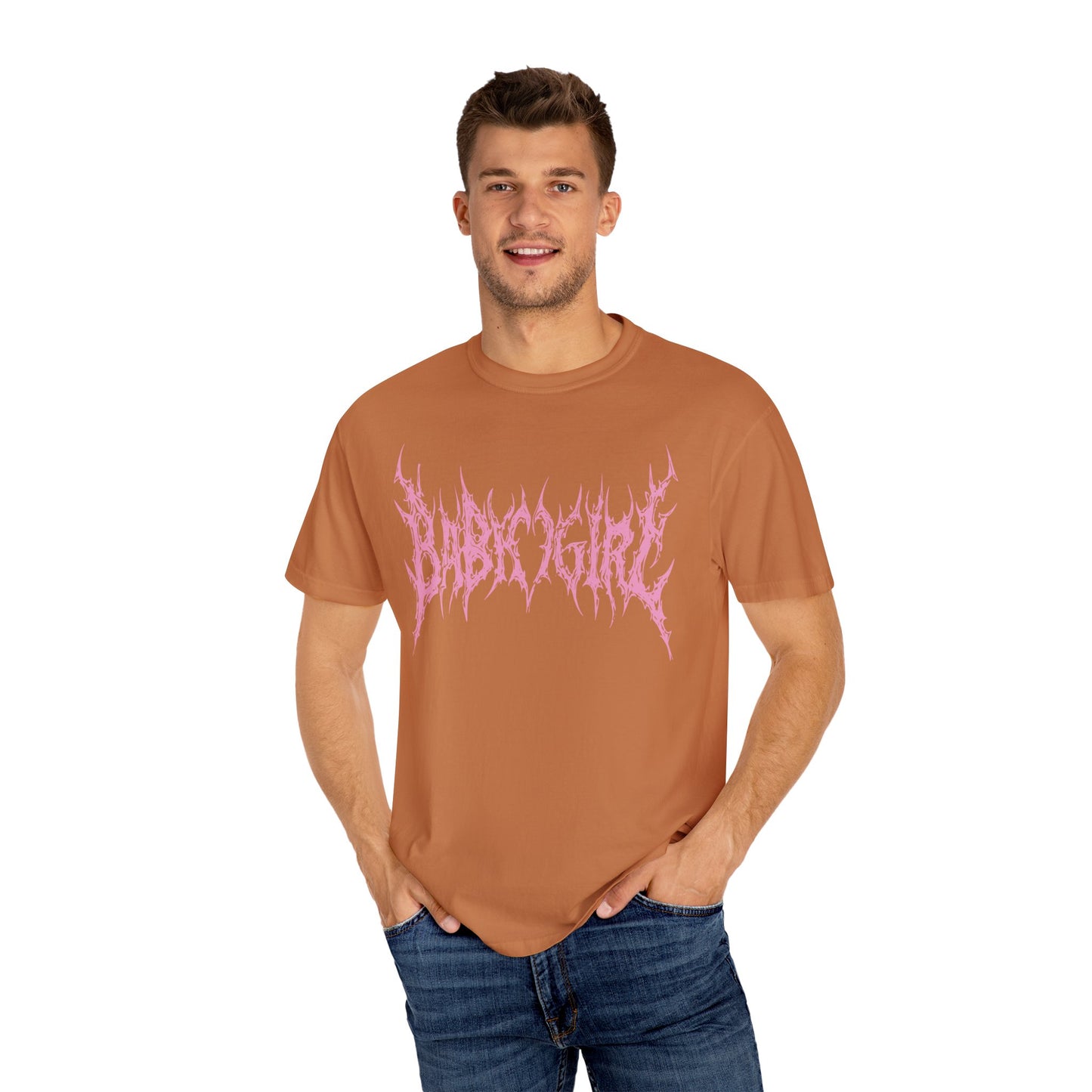 Baby Girl shirt Heart Metal Funny T-shirt for men or women