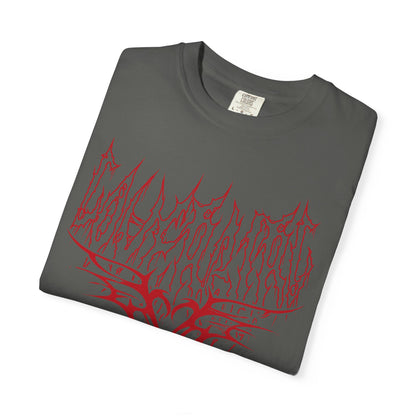 Lover Girl shirt Heart Metal Red Funny T-shirt for men or women