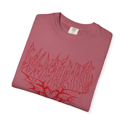 Lover Girl shirt Heart Metal Red Funny T-shirt for men or women