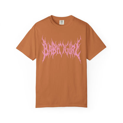 Baby Girl shirt Heart Metal Funny T-shirt for men or women