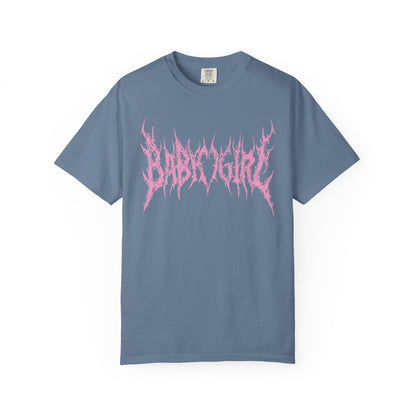 Baby Girl shirt Heart Metal Funny T-shirt for men or women