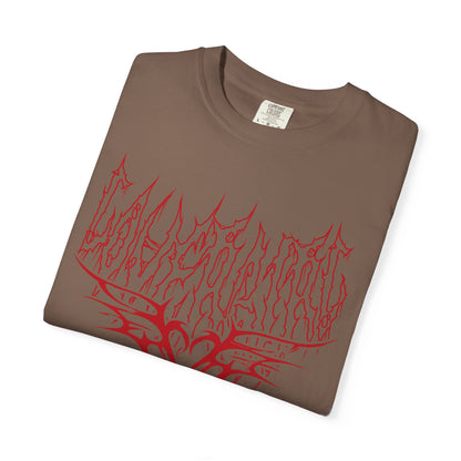 Lover Girl shirt Heart Metal Red Funny T-shirt for men or women