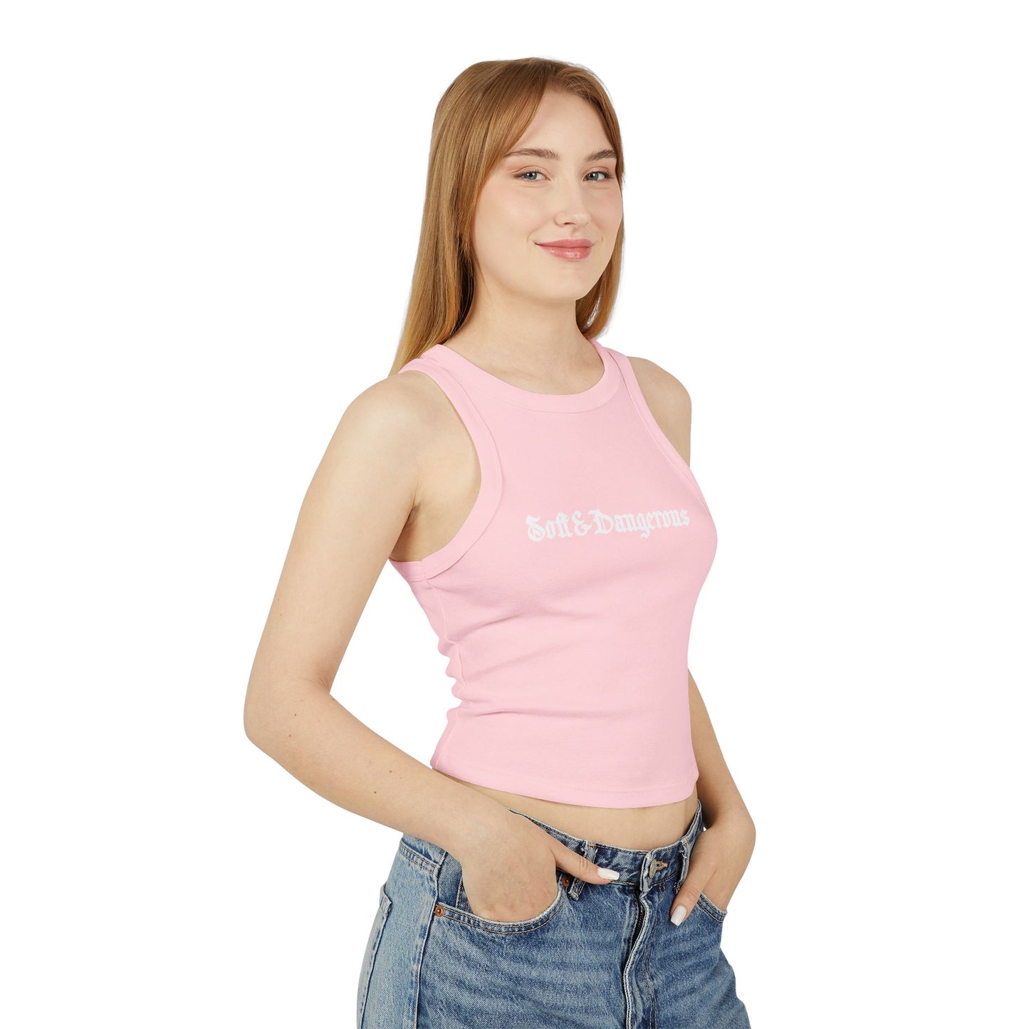 Soft & Dangerous Classic Women's Racer Tank Top