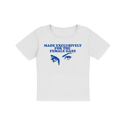 Exclusively for the Female gaze Women's Micro Rib Baby Tee