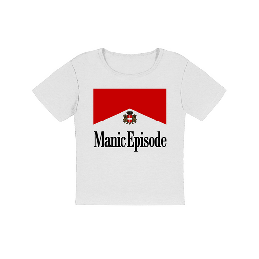 Manic Episode Women's Micro Rib Baby Tee